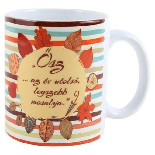Cana ceramica "Az osz az ev utolso