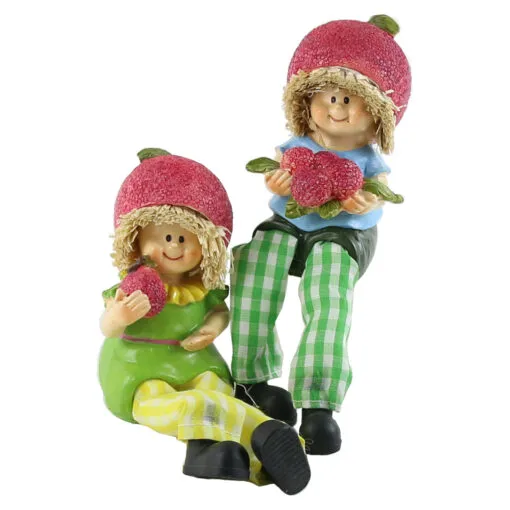 Pereche figurine Copii cu zmeura