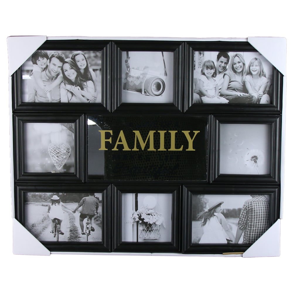 Set 9 rame foto din plastic