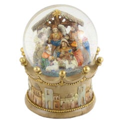 Glob de zapada muzical cu led