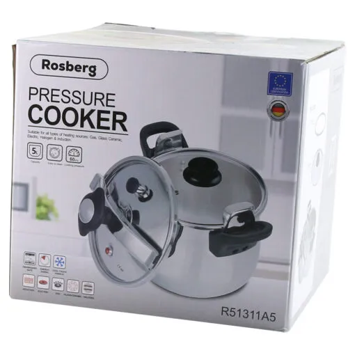 Oala sub presiune din inox 5 L