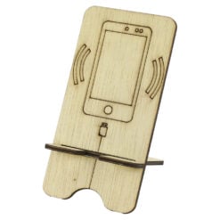 Suport pentru telefon din lemn 8x14 CM
