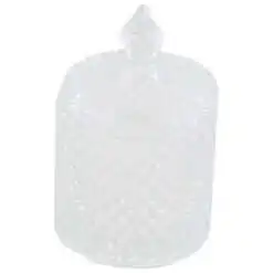 Zaharnita din sticla cu capac 10x11CM