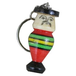 Breloc din lemn Figurina 5 CM - Se vinde 5 buc/pach.