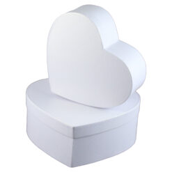 Set 2 cutii cadou Inima 22x8 CM