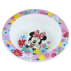 Farfurie adanca din plastic Minnie Mouse