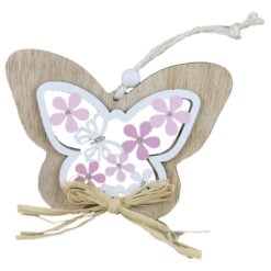 Decor din lemn Fluture 12x11 CM