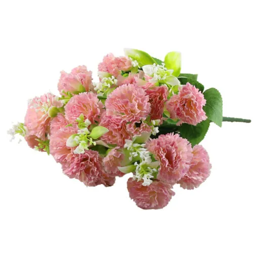 Buchet artificial cu flori mix 38 CM