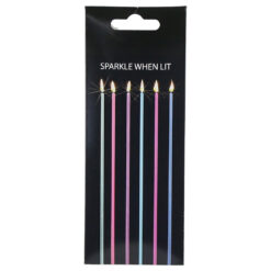 Set 24 lumanari tort subtiri 10 CM