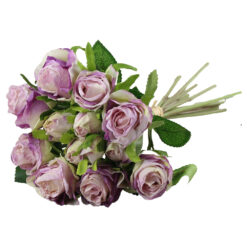 Buchet artificial matase Trandafir 36 CM