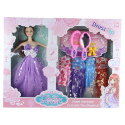 Papusa cu accesorii Lucky Princess 3+