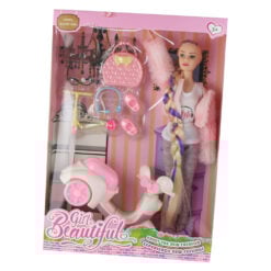 Papusa cu accesorii Beautiful Girl 3+