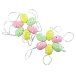 Set 12 oua din plastic 4 CM