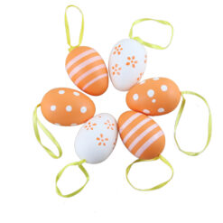 Set 6 oua din plastic 6 CM
