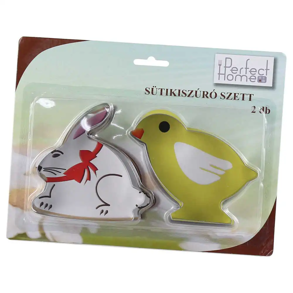 Set 2 forme pentru prajituri - Iepuras/Pui Set 2 forme pentru prajituri - Iepuras/Pui