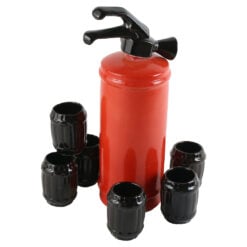Set pentru vin din ceramica cu 6 cani