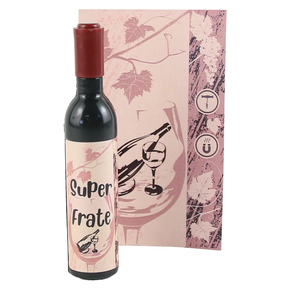 Tirbuson cu magnet "Super Frate" Tirbuson cu magnet "Super Frate"