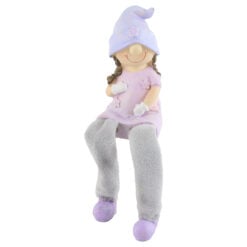 Figurina Copil cu sapca mov 16 CM