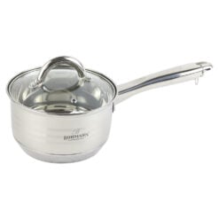 Cratita pentru sos din inox cu capac