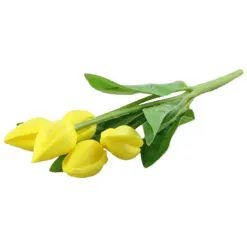 Buchet de lalele artificiale 5 fire