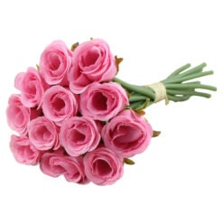 Buchet artificial cu trandafiri 23 CM