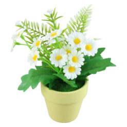 Flori artificiale in ghiveci plastic 18 CM