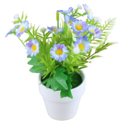 Flori artificiale in ghiveci plastic 18 CM