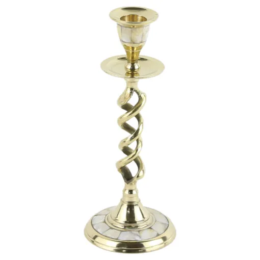 Sfesnic din alama cu sidef 19 CM