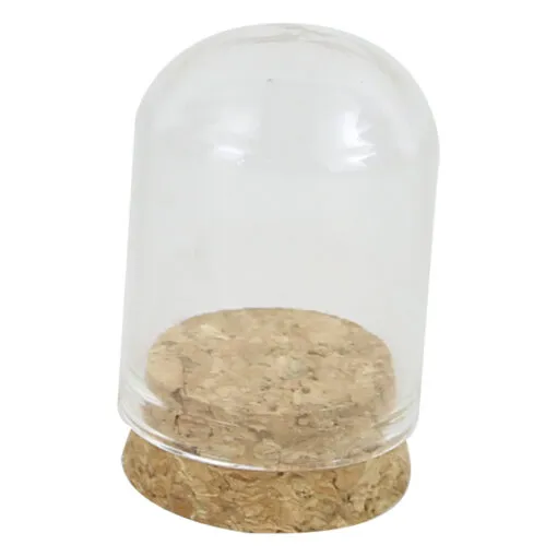Cupola din sticla cu dop pluta 3.5x5 CM