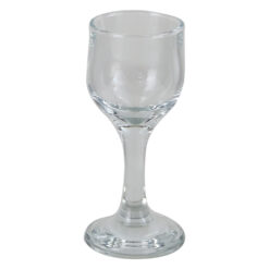 Set 6 pahare din sticla 55 ml