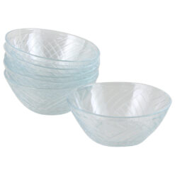 Set 6 castroane din sticla 320 ml