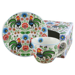 Cana portelan cu farfurie 250 ml