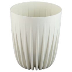 Ghiveci din plastic Mira crem