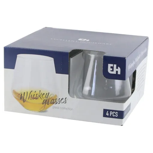 Set 4 pahare whisky 450 ml
