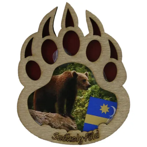 Magnet frigider din lemn "Szekelyfold" 7 CM