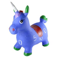 Unicorn gonflabil pentru sarit din cauciuc 65 CM