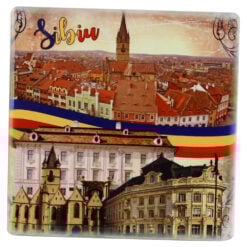 Magnet din ceramica "Romania"