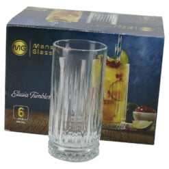 Set 6 pahare din sticla 300 ml