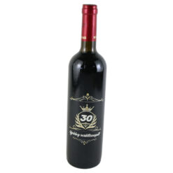 Vin rosu 750 ml "Boldog szuletesnapot! 30"