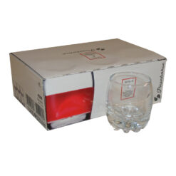 Set 6 pahare pentru bauturi spirtoase realizate din sticla (Model 4)