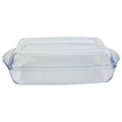 Vas termorezistent dreptunghiular cu capac-1.5 L/BORCAM