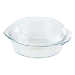 Vas termorezistent rotund cu capac - 3.5 L/Simax