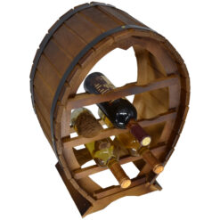 Suport lemn pentru 8 sticle vin