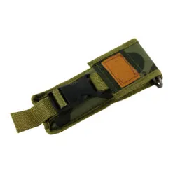 cu maner acoperit partial cu lemn si husa 26 CM