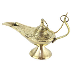 Decoratiunea Lampa lui Aladin din alama 10 CM