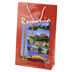Punga cadou din hartie 17x28 CM - Romania