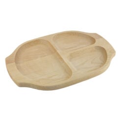 Platou din lemn cu trei compartimente 39x26 CM