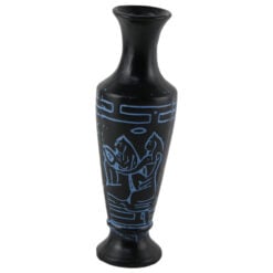 Vaza din ceramica neagra
