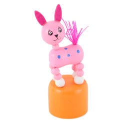 Jucarie dansatoare din lemn 10 CM - Animale