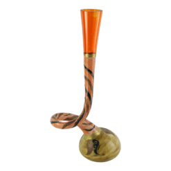 Vaza din sticla pictata manual Odessa 55 CM